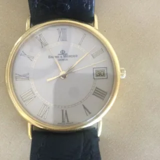 Baume & Mercier Classima MV045077 33mm Yellow gold White