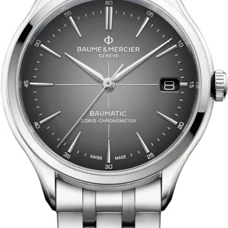 Baume & Mercier Clifton M0A10551 40mm Stainless steel Gray