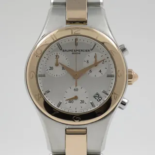 Baume & Mercier Linea MOA10016 32mm Yellow gold and Stainless steel Silver