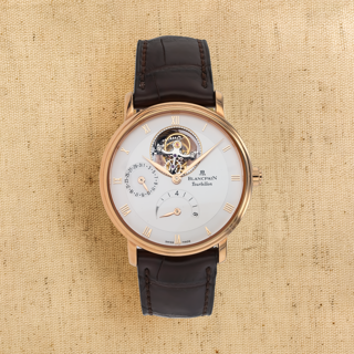 Blancpain Villeret 6025-3642-55b Red gold White