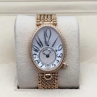 Breguet Reine de Naples 8918BR/58/J20/D000 Rose gold White