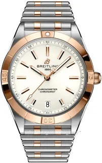 Breitling Chronomat U10380101A1U1 Stainless steel and Red gold White