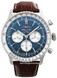 Breitling Navitimer 01 (46 MM) AB0137211C1P1 Stainless steel Blue