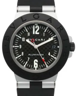 Bulgari Diagono AL 38 TA 38mm Aluminium Black