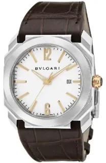 Bulgari Octo BGO41WSLD 41mm Stainless steel White