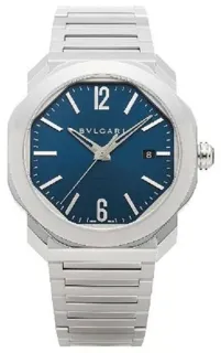 Bulgari Octo OC41C3SSD 41mm Stainless steel Blue