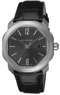 Bulgari Octo OC41C5SLD 41mm Stainless steel Gray