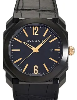 Bulgari Octo BGO41BBSLD 41mm Stainless steel Black