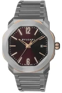 Bulgari Octo OC41PC11SSD 41mm Stainless steel Black