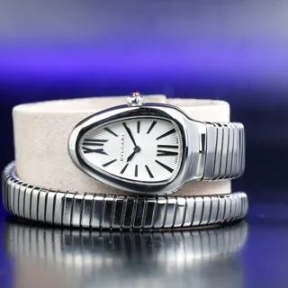 Bulgari Serpenti 101817 35mm Stainless steel Silver