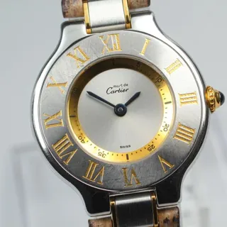 Cartier 21 Must de Cartier 1340 28mm Stainless steel Silver