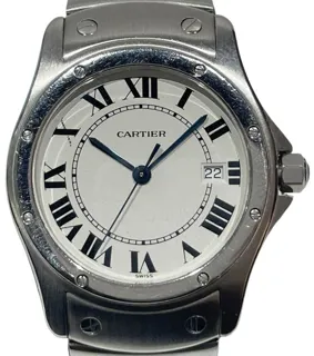 Cartier Cougar MM W20027K1 20469152 37mm Stainless steel White