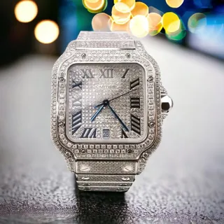 Cartier Santos de Cartier WSSA0018 40mm Stainless steel Silver