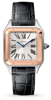 Cartier Santos Dumont W2SA0012 35mm Stainless steel Silver