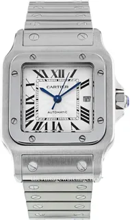 Cartier Santos W20055D6 Stainless steel Silver