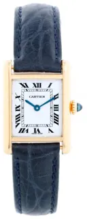 Cartier Tank 28mm Yellow gold and Stainless steel White