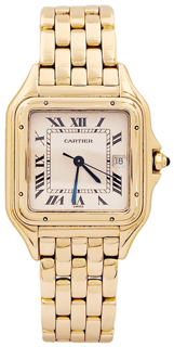 Cartier Panthu00e8re 34111 Yellow gold Cream