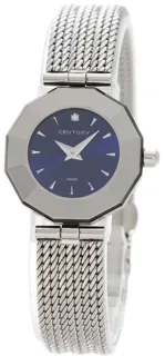 Century 24mm Stainless steel Blue