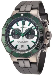 Edox Delfin 10112-37GNVCA-ANV Stainless steel Silver