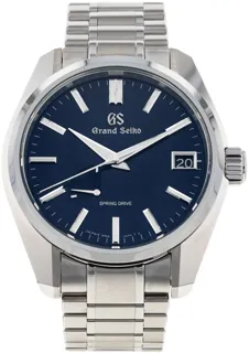 Grand Seiko Heritage SBGA375 Stainless steel Blue