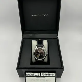 Hamilton Jazzmaster H32565735 40mm Stainless steel Black