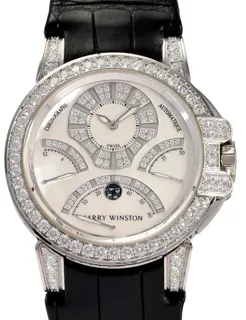 Harry Winston Ocean OCEACT44WW002 44mm White gold Mother of pearl