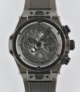 Hublot Big Bang 411.JB.4901.RT Titanium and Sapphire and Resin Skeletonized