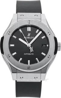 Hublot Classic Fusion 565.NX.7071.RX 38mm Titanium Gray