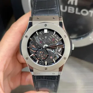 Hublot Classic Fusion Ultra-Thin 515.NX.0170.LR 45mm Titanium Skeletonized