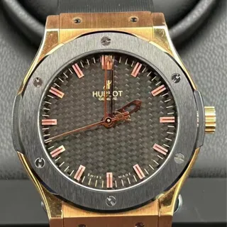 Hublot Classic Fusion 501.PM.1680.RX Rose gold Black