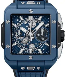 Hublot Square Bang 821.EX.5170.RX 42mm Ceramic Skeletonized