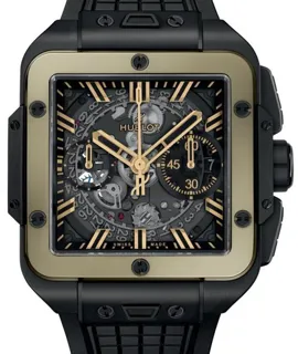 Hublot Square Bang 821.CM.0130.RX 42mm Ceramic Skeletonized