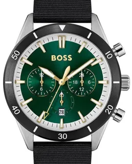 Hugo Boss 1513936 44mm Stainless steel Green