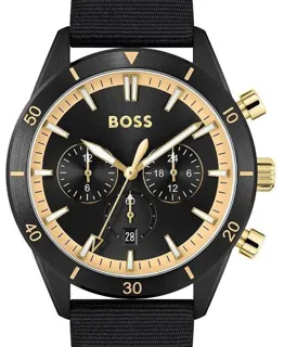 Hugo Boss 1513935 44mm Stainless steel Black