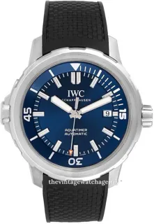 IWC Aquatimer Automatic IW329005 Stainless steel Blue