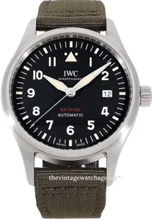 IWC Pilot IW326805 Stainless steel Black