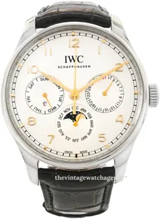 IWC Portugieser IW344203 42.5mm Stainless steel Silver