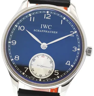 IWC Portugieser IW545404 44mm Stainless steel Black