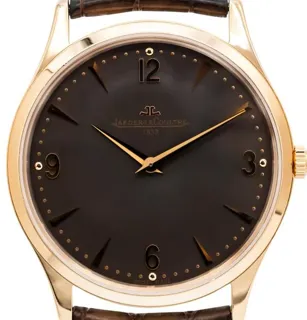 Jaeger-LeCoultre Master Ultra Thin Q1342550 38mm Rose gold Brown