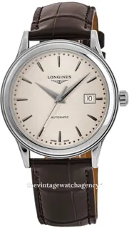 Longines Flagship L4.984.4.79.2 Stainless steel Beige