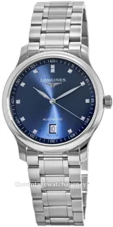 Longines Master Collection L2.628.4.97.6 38.5mm Stainless steel Blue