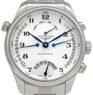 Longines Master Collection L2.715.4.78.6 41mm Stainless steel Beige