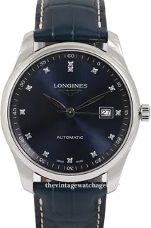 Longines Master Collection L2.793.4.97.0 40mm Stainless steel Blue