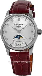 Longines Master Collection L24094872 34mm Stainless steel White