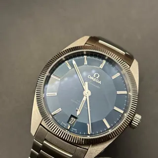 Omega Globemaster 130.30.39.21.03.001 39mm Stainless steel Blue