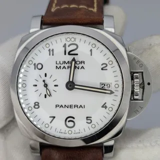 Panerai Luminor 1950 PAM 00523 42mm Stainless steel White