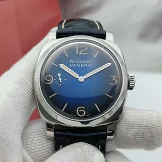 Panerai Radiomir 1940 PAM 00932 47mm Stainless steel Blue