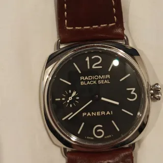 Panerai Radiomir Black Seal PAM 00183 45mm Stainless steel