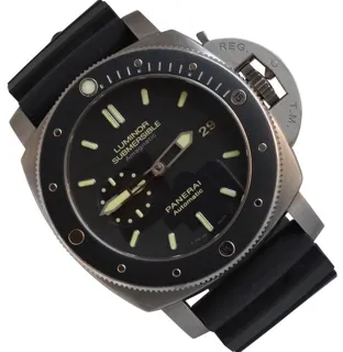 Panerai Submersible PAM 00389 47mm Ceramic and Titanium Black