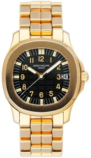 Patek Philippe Aquanaut 5066/1J Yellow gold Black